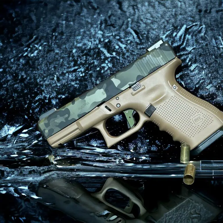 Custom Camouflage Cerakote Pistol