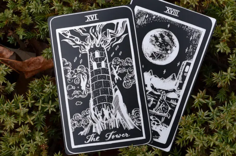 Tarot Card Inspired Engraving Artwork